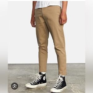 NWT men’s, RVCA, khaki, 30 waist